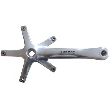 Manivelle droite Campagnolo Veloce triple 175 mm