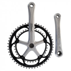 Campagnolo Record 10-speed crankset double used