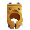 Extra+ stem 30 mm yellow aluminium