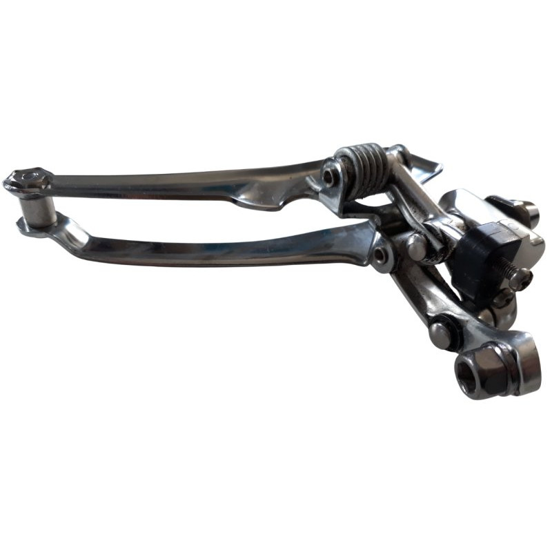 Gaine De Dérailleur Arrière Campagnolo C Record Vintage - Couleur Gris - Pour Vélo De Route Course, Fabriqué En Italie