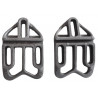 Cleats for flat pedals