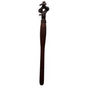 Demonte roue libre ancien manche en bois
