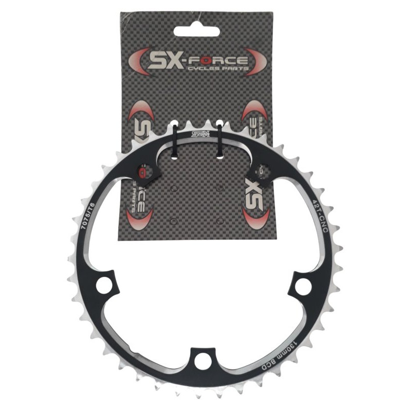 Road bike chainring 42 teeth 10 speed 130 mm