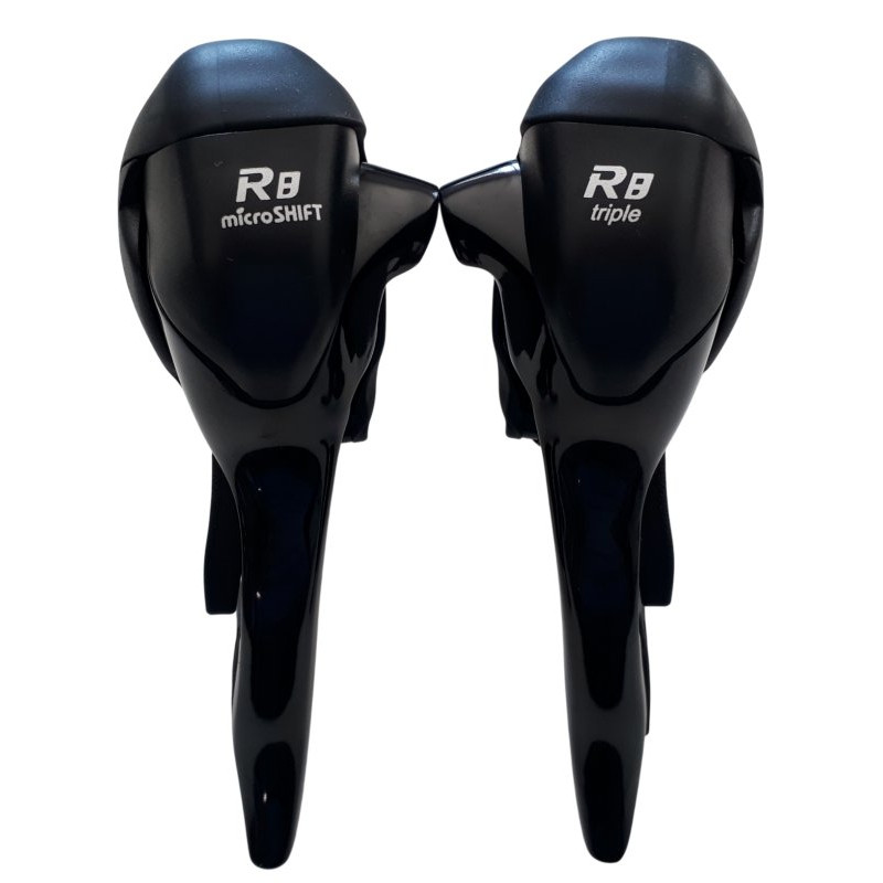 Microshift R8 3x8s road bike levers