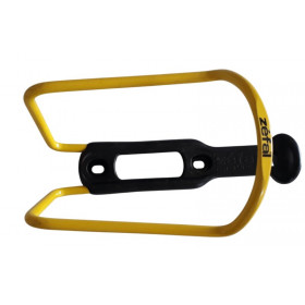 Zefal aluminium bottle cage yellow used
