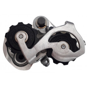 Rear road bike derailleur Campagnolo Record titanium 9s vintage