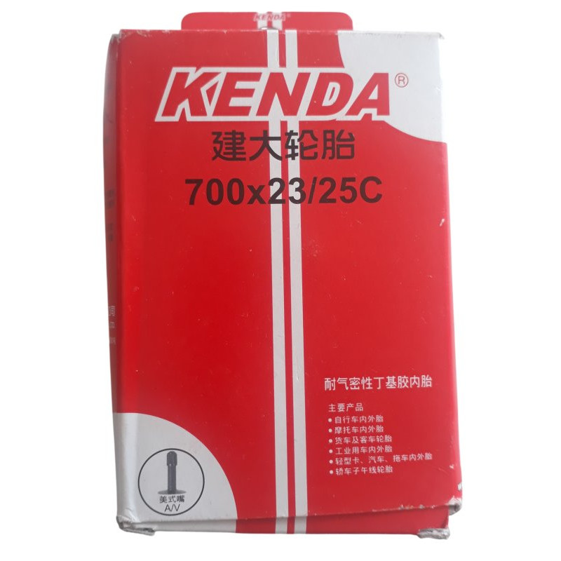 Road bike inner tube Kenda - 700X23/25 schrader