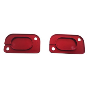 Hope Mono Mini M4 brake hoods color red