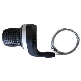Manette tournante 3 plateaux pour vélo de ville