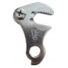 Derailleur hanger to be fixed to the frame