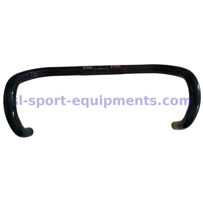 Guidon route ITM alu carbone