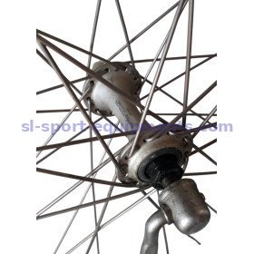 Roue avant Wolber Super Champion Alpine moyeu shimano 105