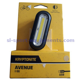Eclairage avant vélo USB led Kryptonite Avenue F-100