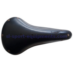 Idéale 27 black leather saddle in second hand condition