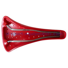Selle BMX plastique rouge vintage