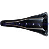 Black BMX old school saddle