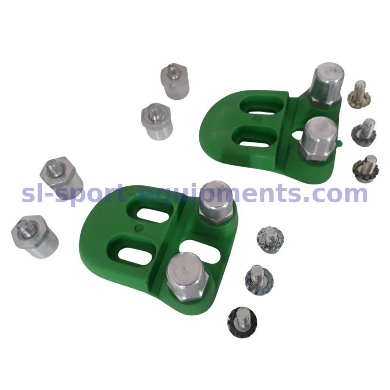 Flat pedals cleats for cyclo-cross