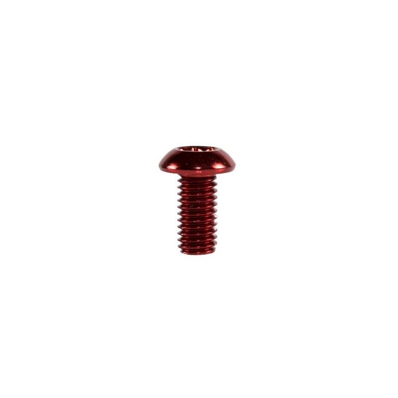 Vis pour disque de frein rouge Ashima M4x10mm tête torx (x12)