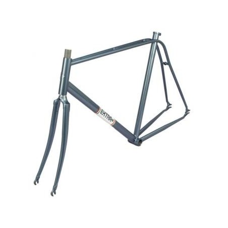 cadre vélo fixie  acier Extra+ Audace bleu taille 52
