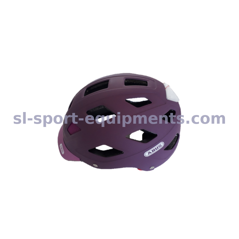 Bike helmet Abus Hyban core purple with 