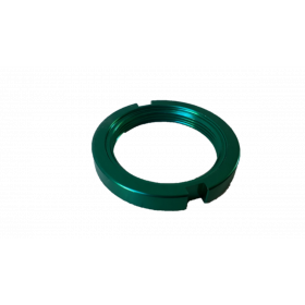 Lock nut for fix sprocket BC1.29"x24T CNC alu light green