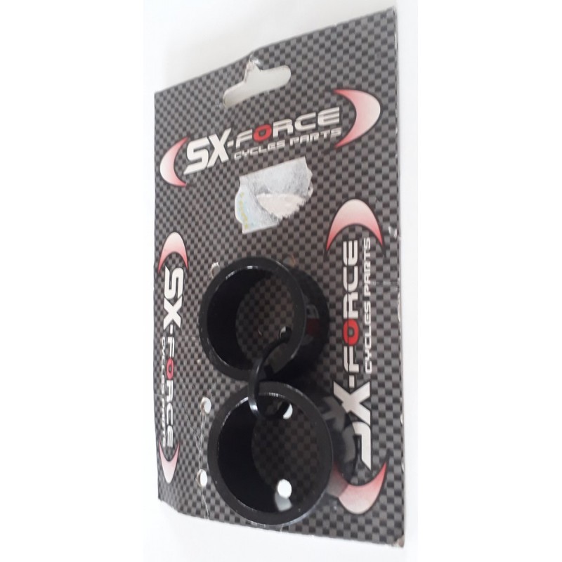 2 entretoises headset 15 et 20 mm