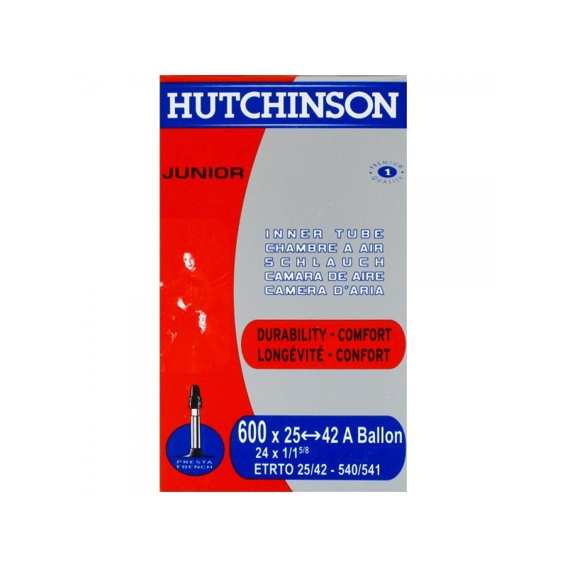 Chambre à air 24 pouces Hutchinson valve presta