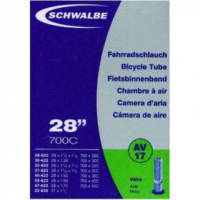 Air tube Schwalbe 700x28C/45C schrader AV17