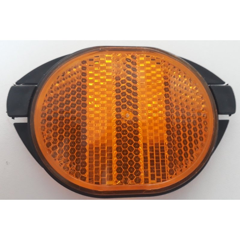 Catadioptre jaune de roue de vélo Catadioptre jaune de roue de vélo