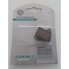 Plaquettes de freins Ashima AD0103 Shimano Deore