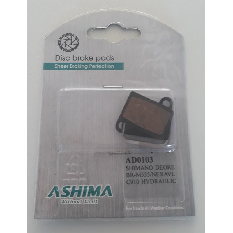 Brake pads Ashima AD0103 Shimano Deore