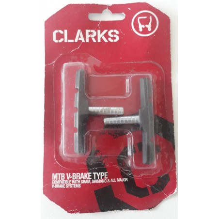 2 brake pads for V-Brake Clarks
