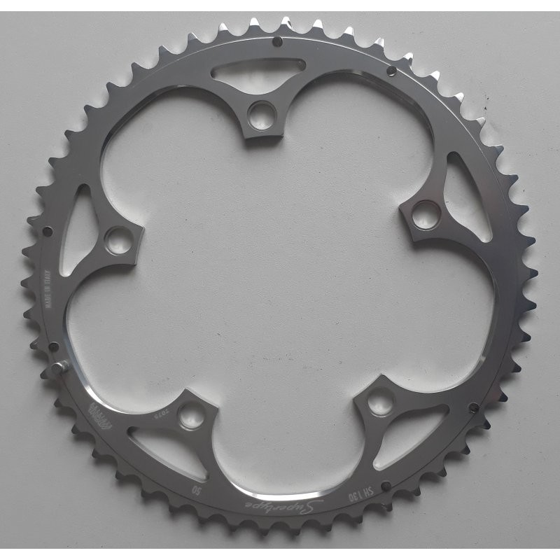 Plateau Campagnolo C9 – 53 Dents, 135mm, 9 Vitesses, Couleur Noire, Neuf