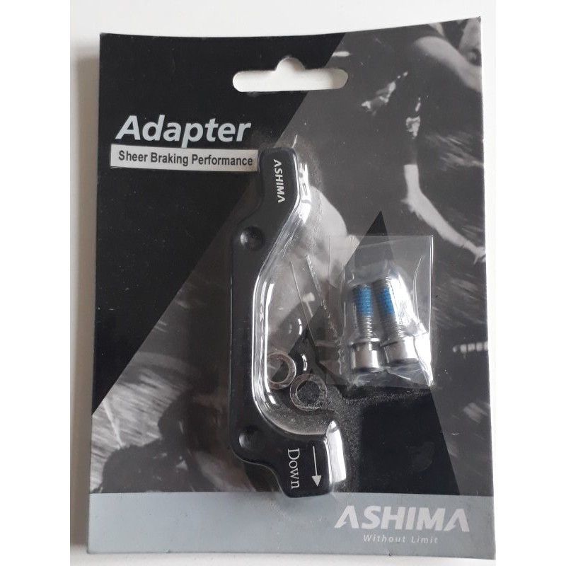 Disc brake adapter for rear Ashima AU02 PM-IS