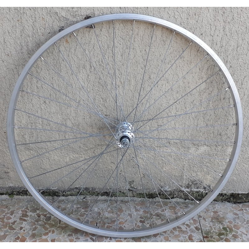 MTB front wheel rim simple wall