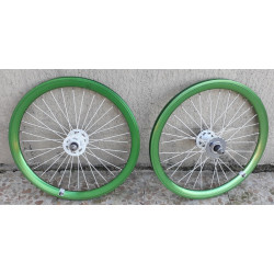 Fixie wheels Extra+ 20 inches flip flop green
