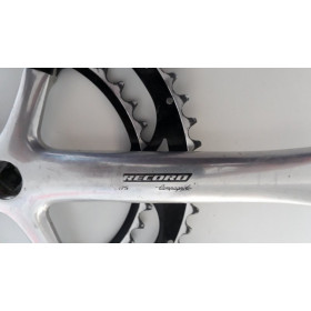 Campagnolo Record crankset 10s used for road bike
