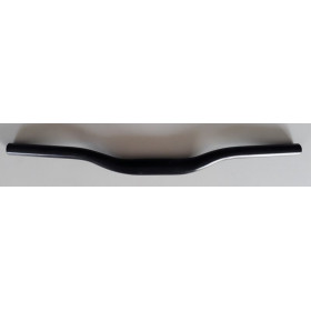 Semi-raised handlebar black OS