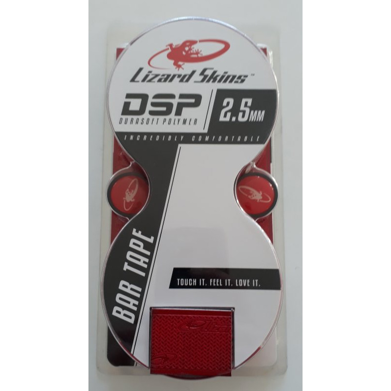 Bar tape Lizard Skins red for road bike Bar tape Lizard Skins red for road bike