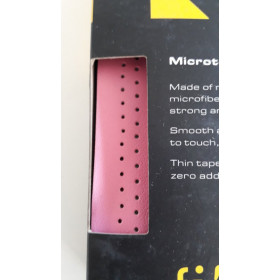 Ruban de cintre velo Fizik Microtex rose pour vélo de route