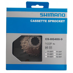 Shimano CS-HG400-9 cassette 9s 12-25