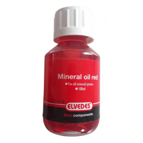 Mineral oil red for bicycle brake 100 ml