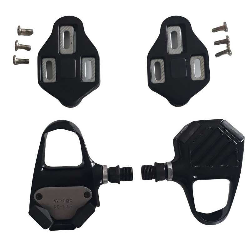 Wellgo RC-9101 clipless pedals black