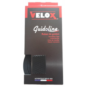 Handlebar tape Velox soft black for road bike
