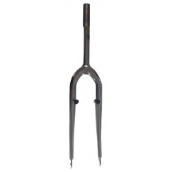 Fork for MTB 24 pouces 1" threaded chromed