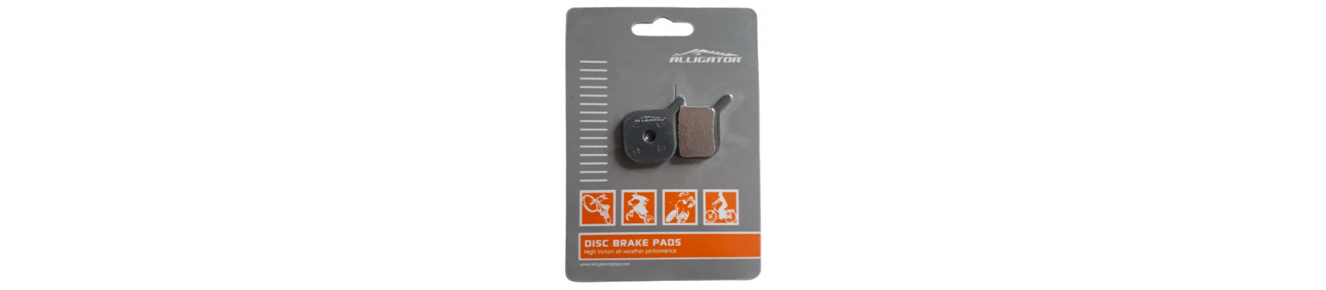 Road bike disc brake pads