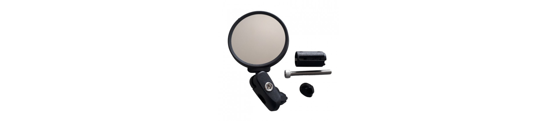 Bicycle handlebar mirror