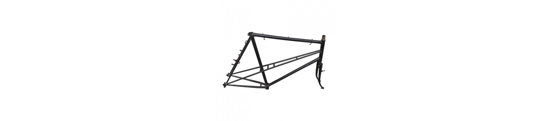 Old bicycle frame