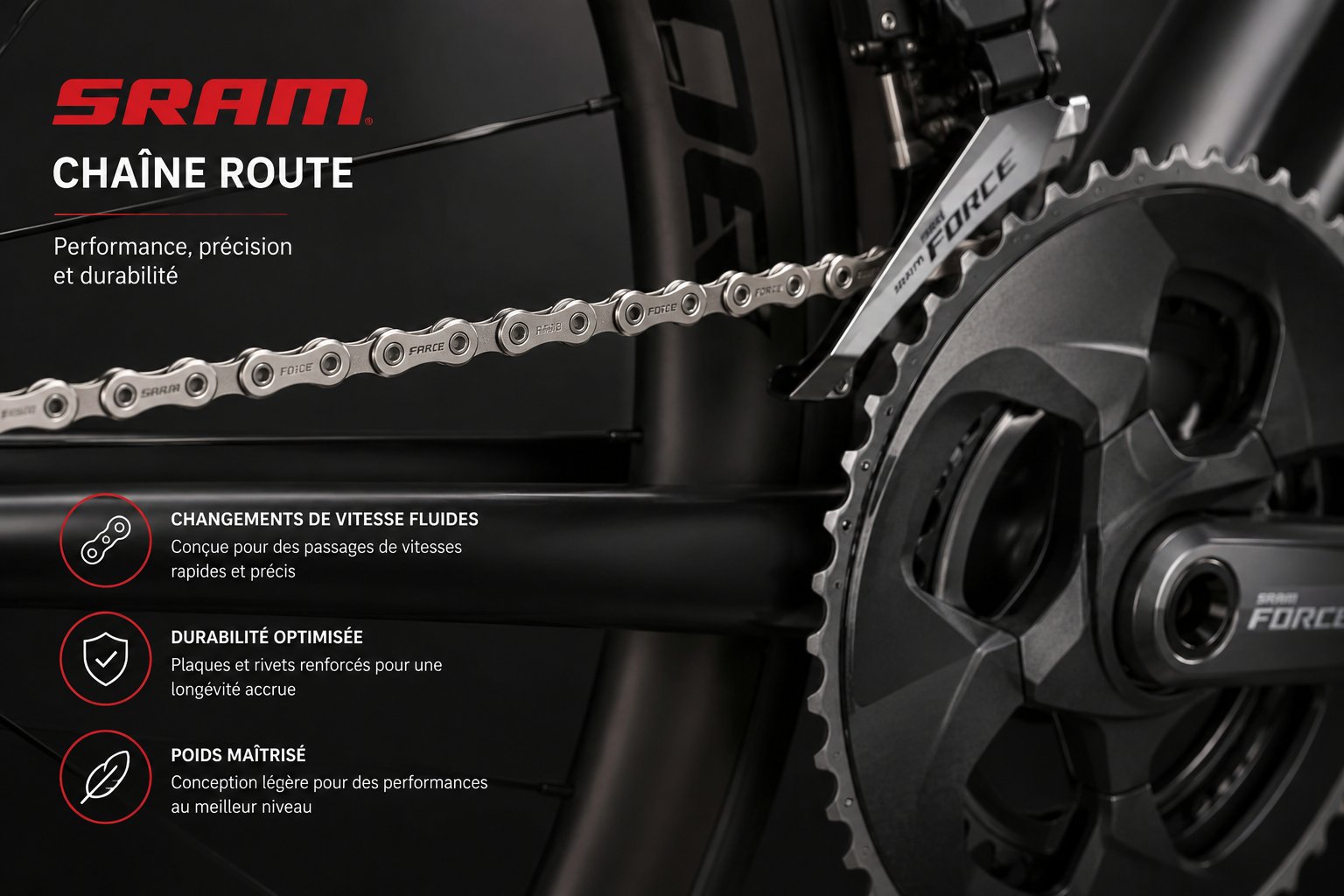 chaine sram route