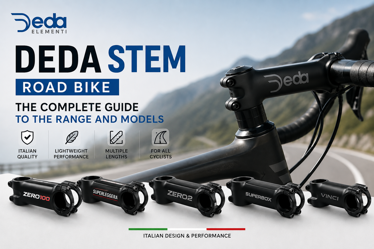 Deda road bike stem